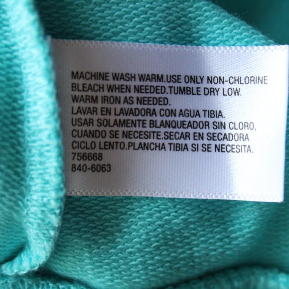 Blue Full Zip Hooded Long Sleeve Jacket ~M~ - Picture 7 of 7